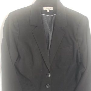 Jessica Petite NWOT Formal Comfort Blazer Black 8